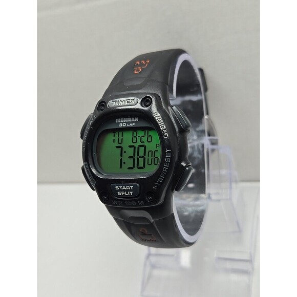 Timex Ironman Classic 30 Lap Watch 40mm Indiglo WR100M New Battery Quartz Men - Picture 2 of 11